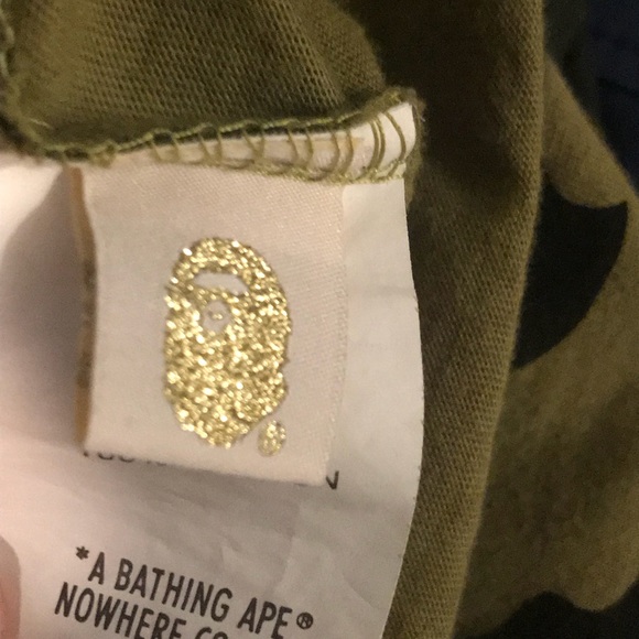 Bape Camo Shark Tee - Picture 4 of 5